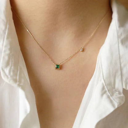 Vayori Signature Emerald Necklace